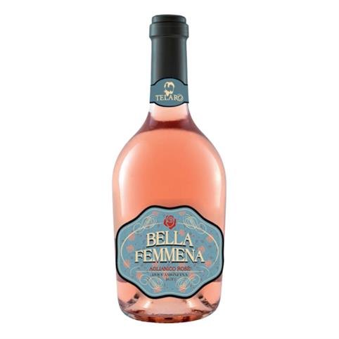 AGLIANICO BELLA FEMMENA ROSE' 2018 TELARO 75 CL